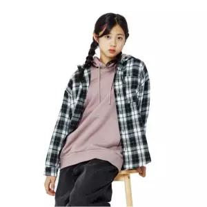 [소이]남여공용 후드 체크셔츠 26S5331_CA