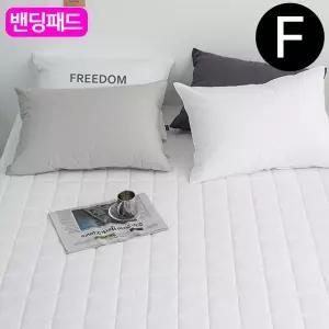 판타스틱터치 해피니 샤이니 순면 밴딩 패드 패밀리 F (화이트) (카페트겸용) 40수면패드