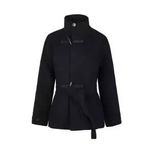(르메르) FW26 여성 숏 더플 코트 CO1113 LF1116 BK999
