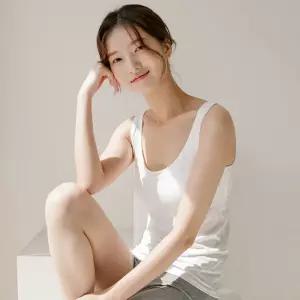 [컴포트랩]면 베이직 런닝 브라탑