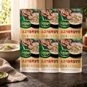 CJ 비비고 소고기 듬뿍 설렁탕 460g x 6