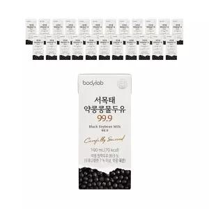 [소비기한 임박] 바디랩 서목태약콩콩물두유  24팩, 1개