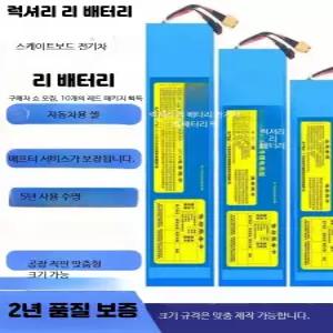 전동킥보드 배터리팩 전기스쿠터 접이식 호환 전원 배터리 36볼트 48볼트