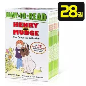 국내 발송 헨리앤머지 28권 세트 Ready to Read Henry and Mudge 영어원서 음원제공