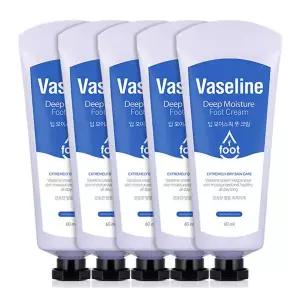 C2Y 바세린 딥 모이스춰 풋크림 휴대용 60ml 5개 / 발각질케어