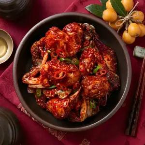 신선생 비파 양념게장 1kg 국내산 서해안 꽃게 꽃게장
