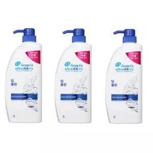 [RGN60OO4]헤드앤숄더 샴푸 린스 850ml 3묶음 피앤지 멘솔