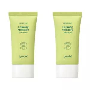 구달 맑은 어성초 진정 수분 선크림 SPF50+ 50ml 2개
