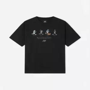 뉴발란스 NBNEG21503 / UNI NB 프렌즈 반팔티 (BLACK)