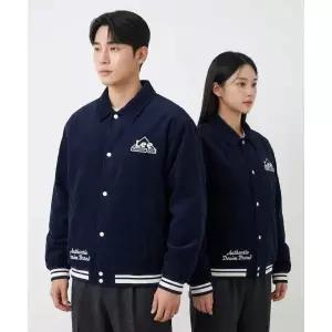 LEE 코듀로이 바시티 자켓 네이비