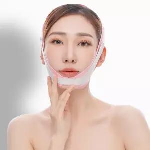 얼굴 브이라인 밴드 리프팅 이중턱 볼살 관리 밴드 처