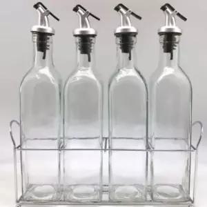 오일병 500ml 4P 참기름병 기름소분통 올리브오일병