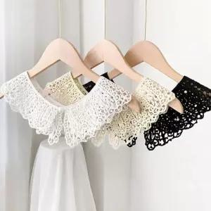 진주 레이스카라 여성 넥케이프 페이크카라 DD-13493
