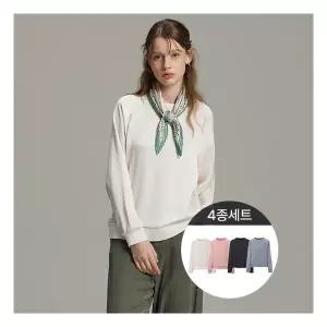 리베레츠 새틴 맨투맨 티셔츠 4종세트 489883