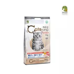 캐츠랑 고양이사료 전연령용 비타플러스 5kg / 길냥이사료