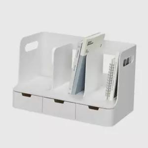 SYSMAX 올리오 책꽂이3단 WH 32000 화이트 280838