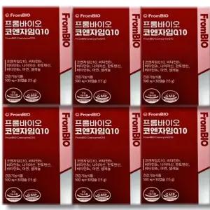 프롬바이오 코엔자임Q10 500mg x 30캡슐 6박스