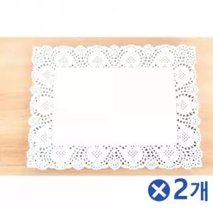 사각 페이퍼 종이장식 테이블장식 종이 냅킨 파티 테이블 받침 장식
