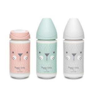 [스와비넥스]휘게 안심 노꼭지 유리젖병 240ml