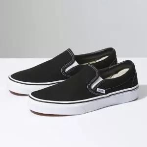[롯데백화점]반스 코어클래식 Slip-On 슬립온 블랙 VN000EYEBLK