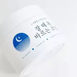 라벨영 쇼킹잘때꼭바르는크림 2개 고수분 고영양 고보습 올인원수분크림 보습탄력 시너지 UP