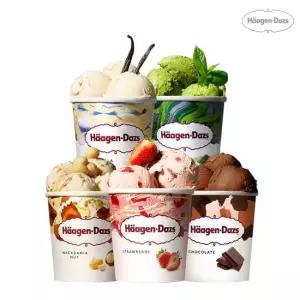맛있는家 하겐다즈 아이스크림 파인트 2+1 총 3개