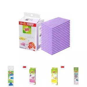 3M 베이킹소다 크린스틱 시트타입 10+5매입/욕실청소/화장실청소/욕실청소용품/3M욕실청소/청소수세미