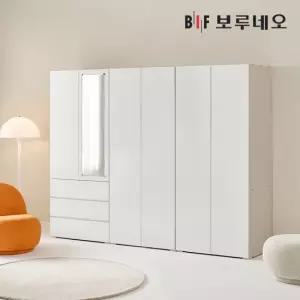 보루네오 [착불] 비컴 2400 Y세트 장롱 장농 이불장 안방 작은방 원룸 8자