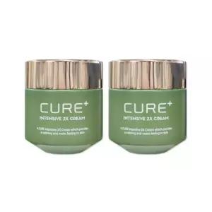김정문알로에 큐어 인텐시브 2X 크림 50ml 2개/mjc