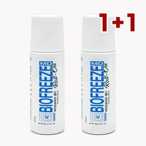 바이오프리즈 엠디 롤온 2개 3oz 89g 저주파 고주파 물리치료기 의료용 겔 쿨링