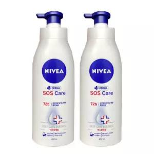 니베아 SOS케어 바디로션 400ml(건성) x 2개/