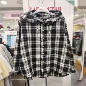 소이주니어 세이브존01 유니 체크후드셔츠 26s5331