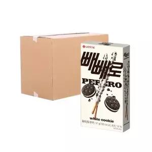[박스] 롯데 화이트쿠키 빼빼로 37g 40입