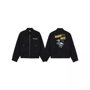 [휴먼메이드] FW25 남성 집업 워크 자켓 HM30JK009 BLACK 122912