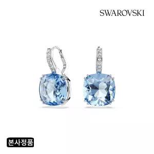 [롯데백화점]스와로브스키 [본사정품] Millenia 블루 로듐 드롭 귀걸이 5756150