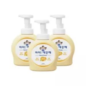 순 바디케어 아이깨끗해 3개 용기 핸드워시 490ml