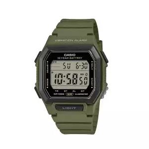 카시오 군인 시계 군대 전자 진동알람 W-738H-3A