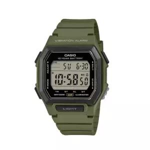 카시오 군인 시계 군대 전자 진동알람 W-738H-3A