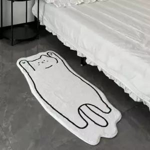 귀여운 고양이 발매트 러그 욕실 주방 현관 매트 사계절 미끄럼방지 귀여운 인테리어