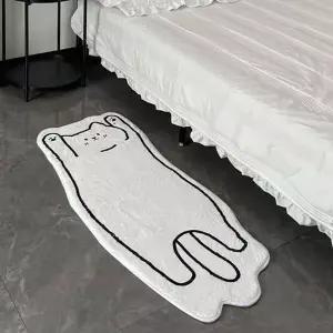 고양이 발매트 욕실 주방 현관 미끄럼방지 러그