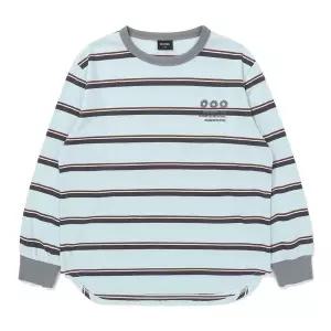 [블루테일](신세계 사우스시티)AAG7TS06SB스카이블루 스트라이프 티셔츠