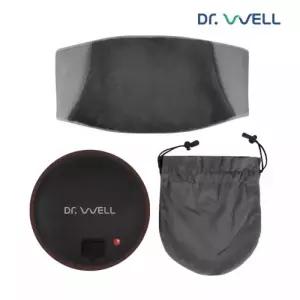 닥터웰 웰스톤 온열 무선 돌 찜질기 DR-175 블랙 (전용 복대 포함)
