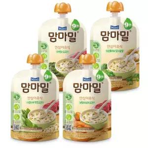맘마밀 안심이유식 9개월 100g 10팩 4종 중 택1 3505249