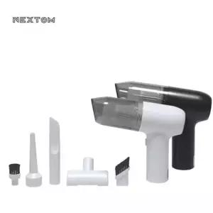 넥스톰 차량용 가정용 핸디형 파워풀 무선 청소기 휴대용 미니 화이트 블랙 NXT500PLUS 에어건 2in1