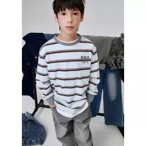 [빈](김해점)AAG7TS06SB 스카이블루 스트라이프 티셔츠