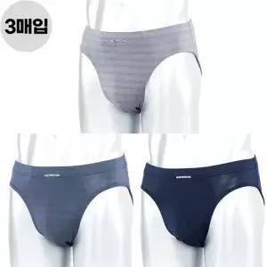 제임스딘 남성 쿨 냉감 여름 삼각팬티 브리프 3매입 시원한 남삼각 팬티 세트