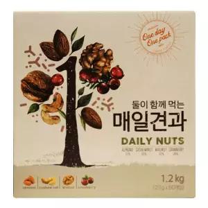 무료배송 둘이 함께 먹는 매일견과 (20gx60봉)