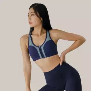 [컴포트랩] 액티브집업 스포츠브라 단품