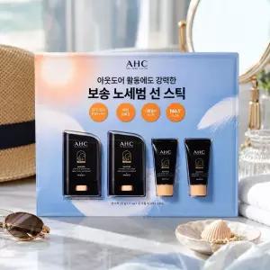 AHC 마스터즈 선스틱22g x 2 + 선크림 10g x 2