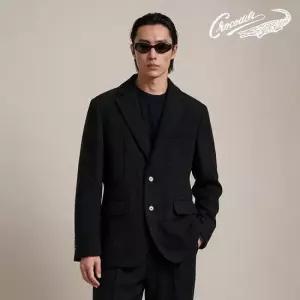 [TAG가 498000원] 크로커다일 울 실크 혼방 투버튼 패딩 자켓 CDAA2JK4110-1